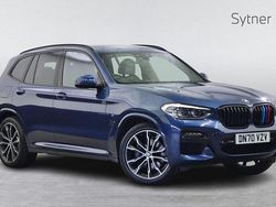 Blue Used 2020 BMW X3 M Sport SUV | £31,000 (Fair price)