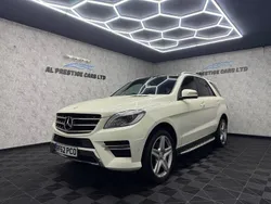White Used 2013 Mercedes ML350 SUV | £8,999 (Fair price)