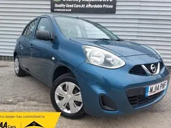 Blue Used 2014 Nissan Micra Visia Hatchback | £4,850 (Fair price)