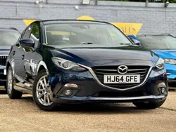 Blue Used 2014 Mazda 3 Hatchback | £7,495 (Fair price)