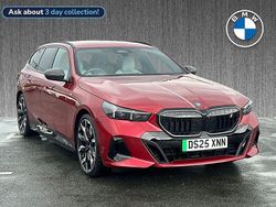 Red Used 2025 BMW i5 M Sport Sedan | £52,699 (Fair price)