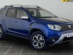 Blue Used 2020 Dacia Duster Prestige SUV | £10,295 (Fair price)