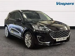 Black Used 2022 Ford Kuga Vignale SUV | £23,100 (Fair price)