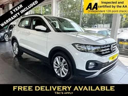 White Used 2022 VW T-Cross SE SUV | £15,995 (Fair price)