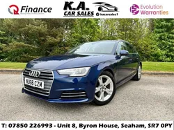 Blue Used 2016 Audi A4 Sport Estate | £9,199 (Fair price)