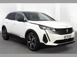 White Used 2021 Peugeot 3008 Premium SUV | £19,156 (Fair price)