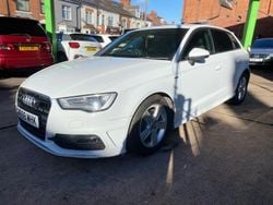 White Used 2014 Audi A3 Sportback S-Line Hatchback | £4,295 (A bit pricey)