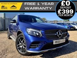 Blue Used 2017 Mercedes GLC43 AMG Premium Plus Estate | £16,990 (A bit pricey)
