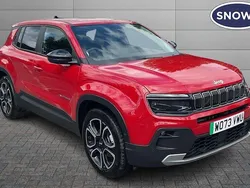Red Used 2024 Jeep Avenger EV Summit SUV | £18,495 (Fair price)