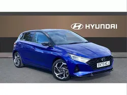 Blue Used 2023 Hyundai i20 Ultimate Hatchback | £17,796 (Fair price)