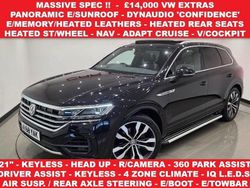 Black Used 2018 VW Touareg R-line SUV | £26,990