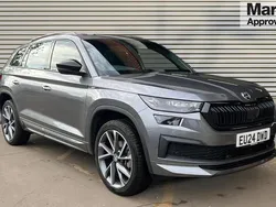 Grey Used 2024 Skoda Kodiaq SportLine SUV | £31,990 (Fair price)
