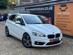 White Used 2017 BMW 216 Active Tourer Sport Line MPV | £8,484 (Good price)