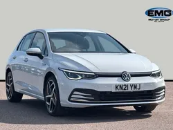 White Used 2021 VW Golf VIII Style Hatchback | £14,395 (Fair price)