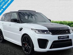 White Used 2019 Land Rover Range Rover Sport SVR SUV | £40,750 (Fair price)