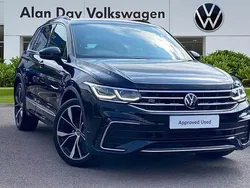 Black Used 2023 VW Tiguan R-line SUV | £27,495 (Fair price)