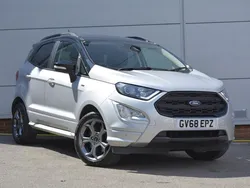 Silver Used 2019 Ford Ecosport ST-Line SUV | £11,295 (Fair price)