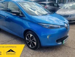 Blue Used 2019 Renault Zoe Dynamique Hatchback | £6,995 (Good price)