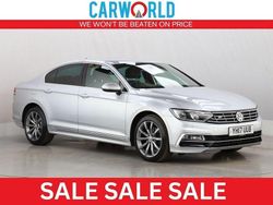 Silver Used 2017 VW Passat R-line Sedan | £11,950 (Fair price)