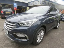 Blue Used 2018 Hyundai Santa Fe Premium SUV | £13,489 (Good price)