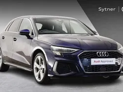 Blue Used 2021 Audi A3 e-tron S-Line Hatchback | £22,000 (Fair price)