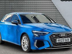 Blue Used 2023 Audi S3 Sportback Comfort Hatchback | £31,716 (Fair price)