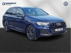 Blue Used 2020 Audi Q7 Black Edition SUV | £36,990 (A bit pricey)