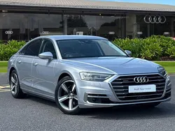 Silver Used 2018 Audi A8 Advanced Sedan | £24,699 (Good price)