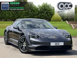 Volcano grey Used 2020 Porsche Taycan Performance Package Sedan | £42,950 (Fair price)