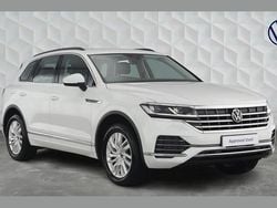 White Used 2021 VW Touareg SEL SUV | £30,000 (Super price)