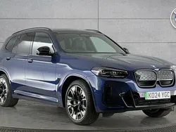 Blue Used 2024 BMW iX3 M Sport SUV | £39,950 (Good price)
