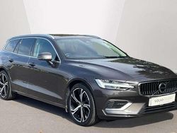 Platinum grey Used 2022 Volvo V60 Plus Estate | £31,090 (Expensive)