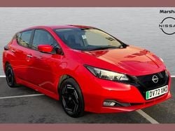 Red Used 2022 Nissan Leaf Acenta Hatchback | £11,104 (Fair price)