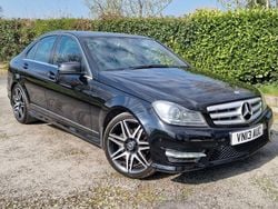 Black Used 2013 Mercedes C250 AMG Sedan | £6,935 (A bit pricey)