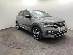 Grey Used 2021 VW T-Cross R-line SUV | £20,490 (Fair price)