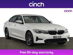 White Used 2021 BMW 318 Sport Line Sedan | £17,499 (Fair price)