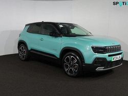Blue/black Used 2024 Jeep Avenger EV Summit SUV | £18,599 (Fair price)