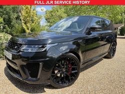 Black Used 2020 Land Rover Range Rover Sport SVR SUV | £51,900 (Fair price)