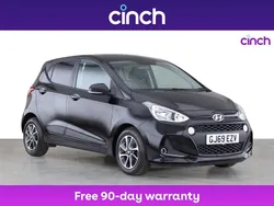 Black Used 2019 Hyundai i10 Premium Hatchback | £7,999 (Fair price)