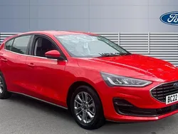 Red Used 2022 Ford Focus Titanium Hatchback | £13,707 (Fair price)
