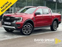 Lucid red (metallic paint) Used 2023 Ford Ranger Wildtrack Pickup | £28,990 (Good price)