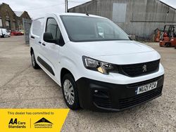 White Used 2021 Peugeot Partner Van | £7,495 (Fair price)