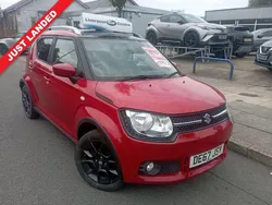Red/black Used 2017 Suzuki Ignis SZ-T Hatchback | £7,977 (Fair price)