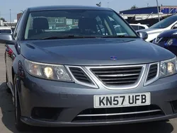 Grey Used 2008 Saab 9-3 Linear Sedan | £3,495
