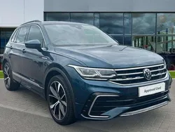 Blue Used 2022 VW Tiguan R-line SUV | £27,130 (A bit pricey)