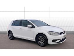 White Used 2017 VW Golf VII SE Hatchback | £12,865 (Fair price)