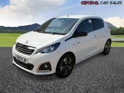 White Used 2017 Peugeot 108 GT-line Hatchback | £5,395 (Fair price)