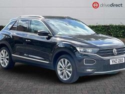 Pearl deep black Used 2021 VW T-Roc SEL SUV | £18,801 (Good price)