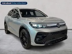 Silver New 2025 VW Tiguan Black Edition SUV | £46,499