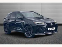 Black Used 2022 Lexus NX450h+ Sport Line SUV | £49,285 (Expensive)